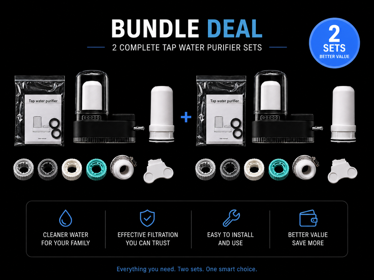Pureflow Faucet Filter – 2-Pack